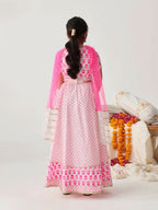 Joban Fashion Girl's Pink Color Lehenga Choli | Grocsy
