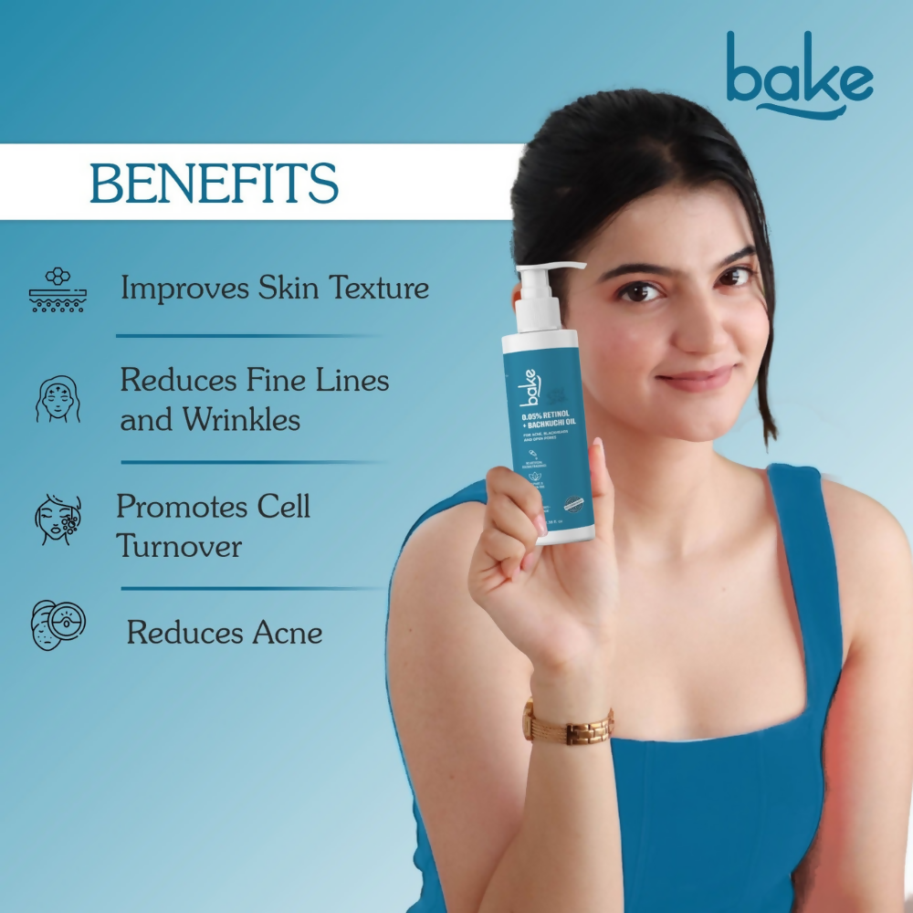 Bake 0.05% Retinol Face Cleanser | Grocsy