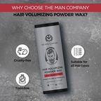 The Man Company Hair Volumizing Powder Wax | Grocsy