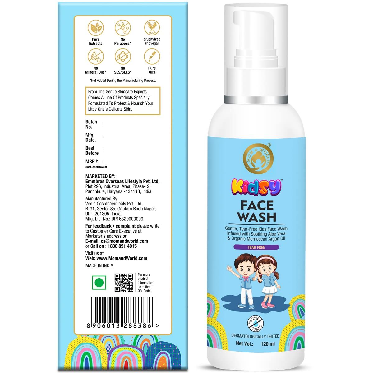 Mom & World Kidsy Face Wash | Grocsy