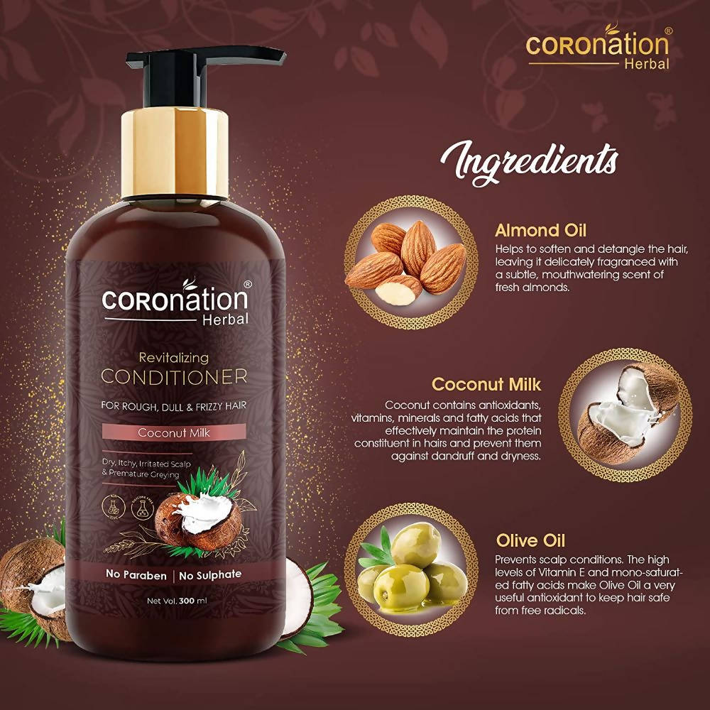 Coronation Herbal Coconut Milk Hair Conditioner | Grocsy