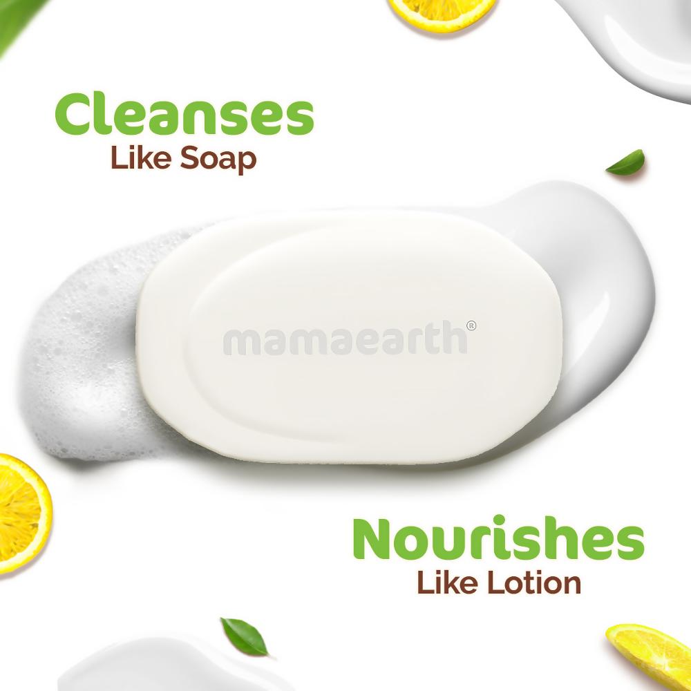 Mamaearth Vitamin C Moisturizing Lotion Soap (Buy 3 Get 1 Free) | Grocsy