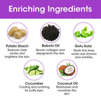 TAC - The Ayurveda Co. Bakuchiol Under Eye Gel with Potato Starch | Grocsy