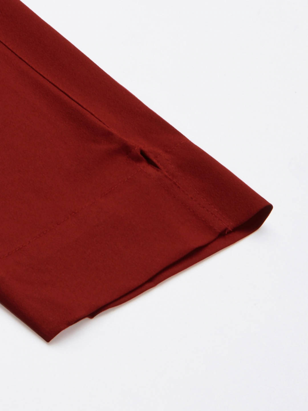 Janasya Women Maroon Kurta with Trousers & With Dupatta | Grocsy