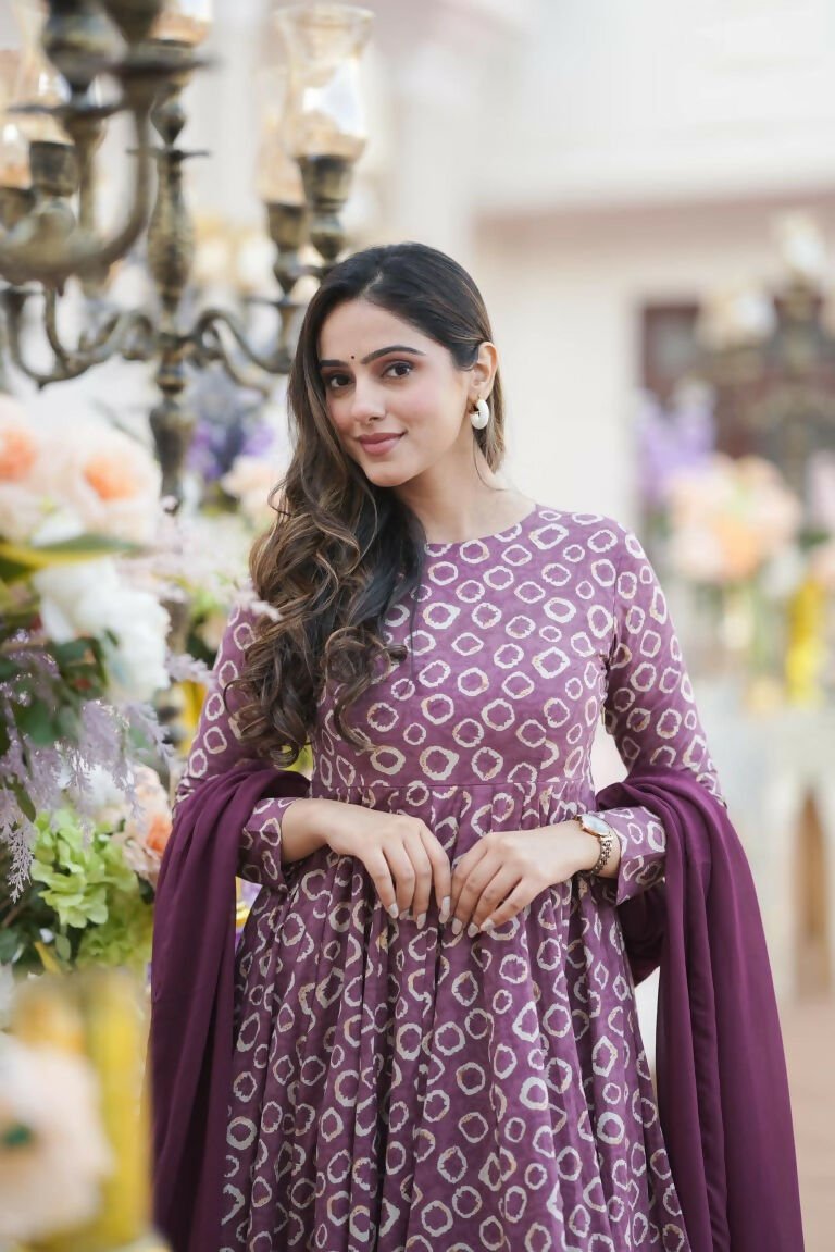 Aayaa Designer Printed Cotton Silk Suit - Multi Color | Grocsy