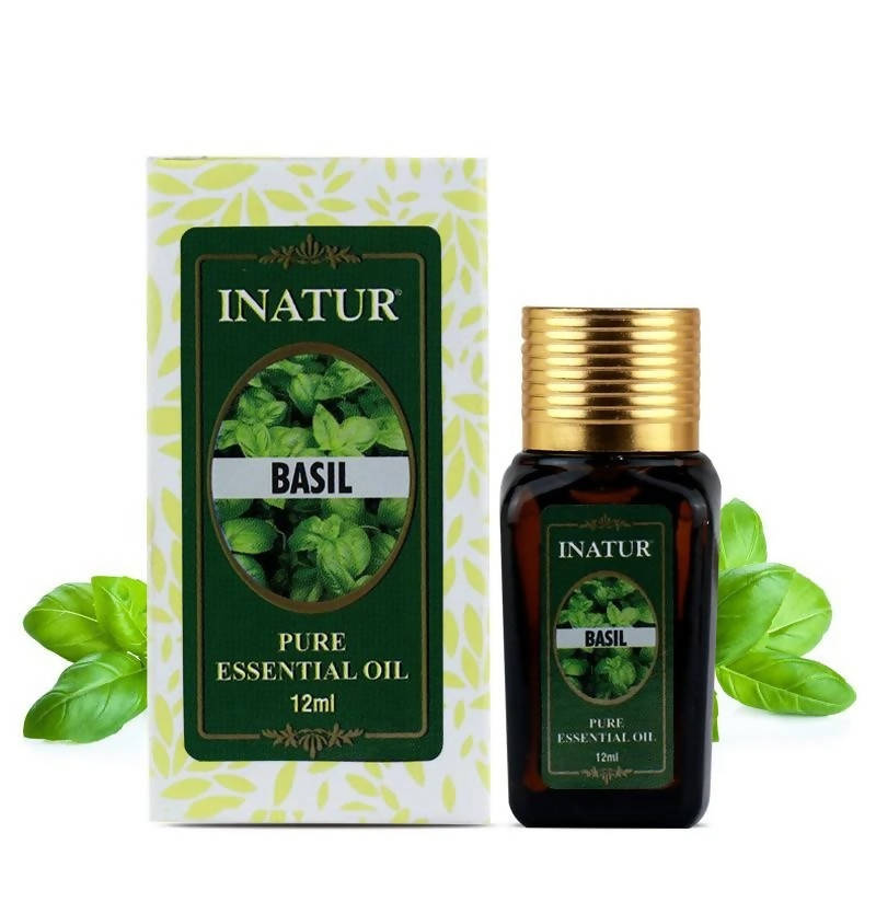 Inatur Basil Pure Essential Oil | Grocsy