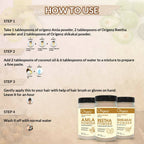 Origenz Premium Amla, Reetha, Shikakai Powder Combo For Hair Mask, Cleanser | Grocsy