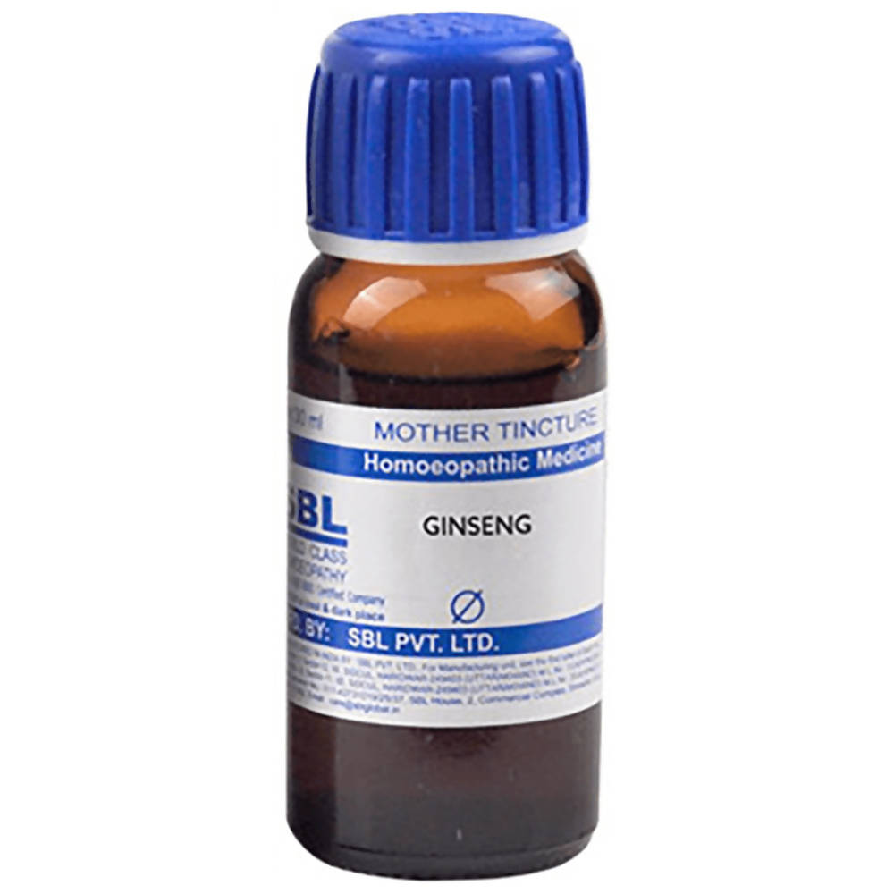 SBL Homeopathy Ginseng Mother Tincture Q | Grocsy