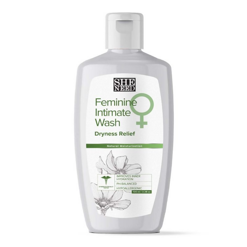 SheNeed Dryness Relief Feminine Intimate Wash | Grocsy