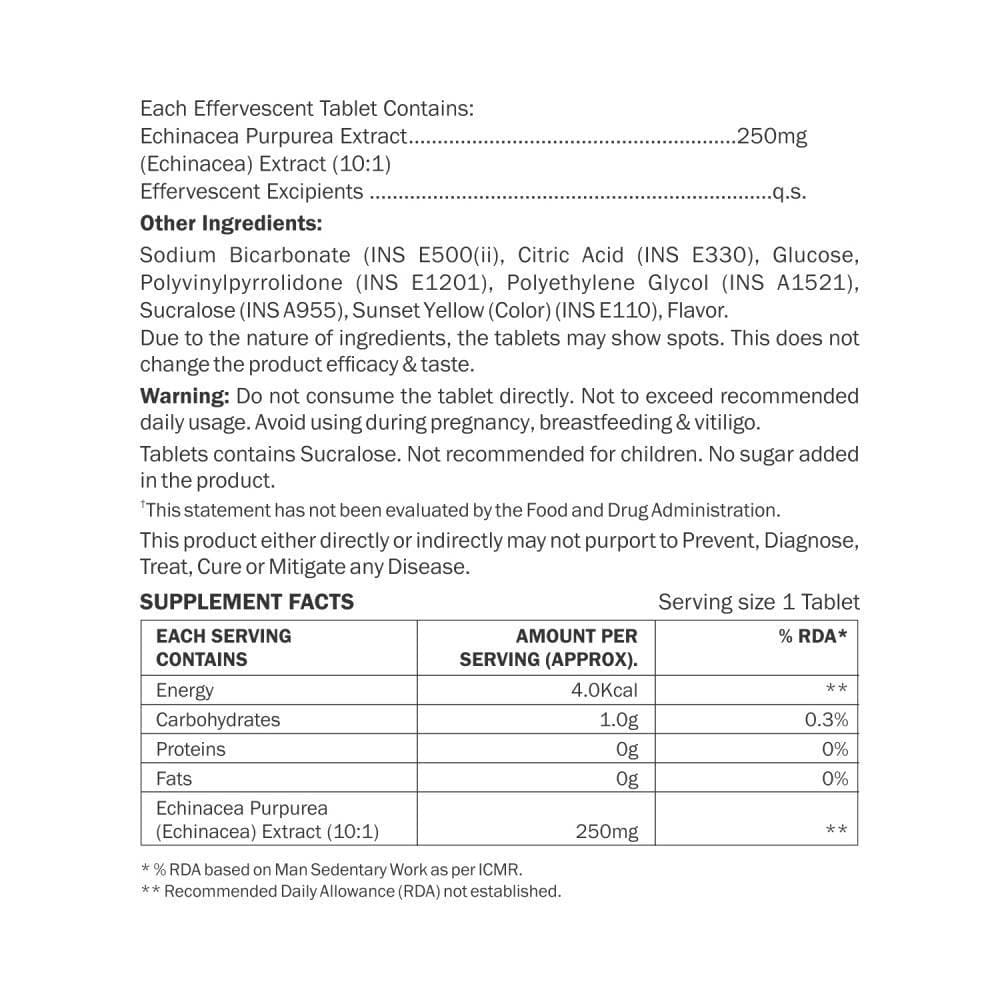 Azafran Actives Echinacea Tablets | Grocsy