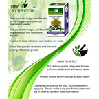 VedicAyurveda Heena Powder, Bhringraj & Indigo Powder | Grocsy