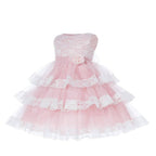 Asmaani Baby Girl's Multi-Coloured Satin A-Line Maxi Full Length Dress (AS-DRESS-22112) | Grocsy