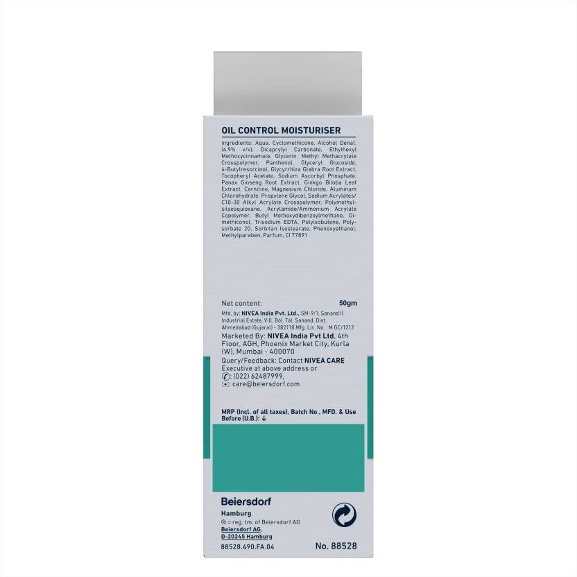 Nivea Men Oil Control Moisturiser | Grocsy