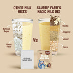 Slurrp Farm Vanilla Magic Milk Mix Sweetened with Jaggery Powder | Grocsy
