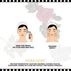 Myra Veda Pure Rose Water | Grocsy