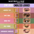 Maybelline New York Color Rivals Longwear Eyeshadow Duo - Assertive X Coy | Grocsy