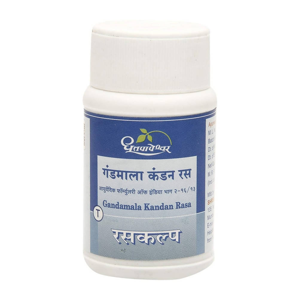 Dhootapapeshwar Gandamala Kandan Rasa Tablets | Grocsy