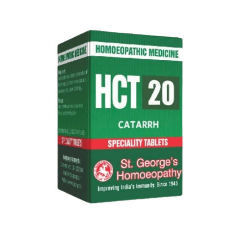 St. George's Homeopathy HCT 20 Tablets | Grocsy