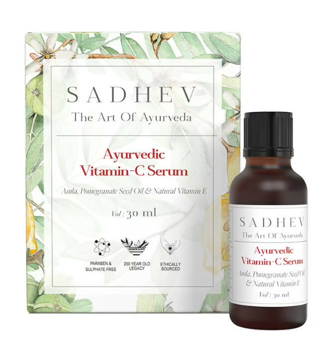 Sadhev Ayurvedic Vitamin C Face Serum | Grocsy