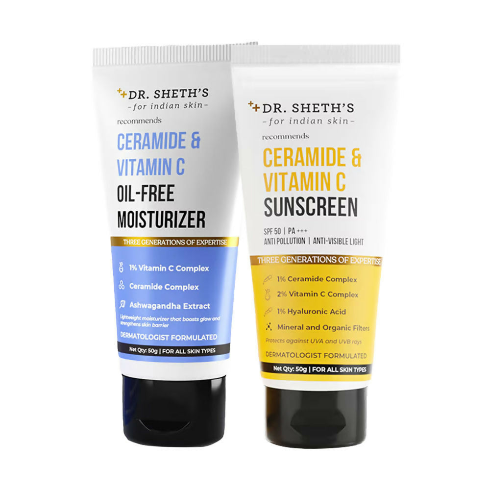 Dr. Sheth's Glow & Protect Duo | Grocsy