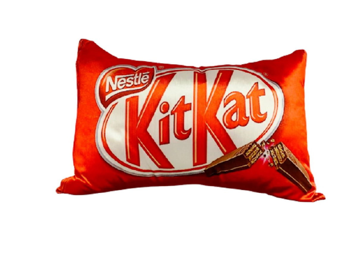 Unique Fashion Microfibre Filled Cushion For Kids - Kitkat | Grocsy