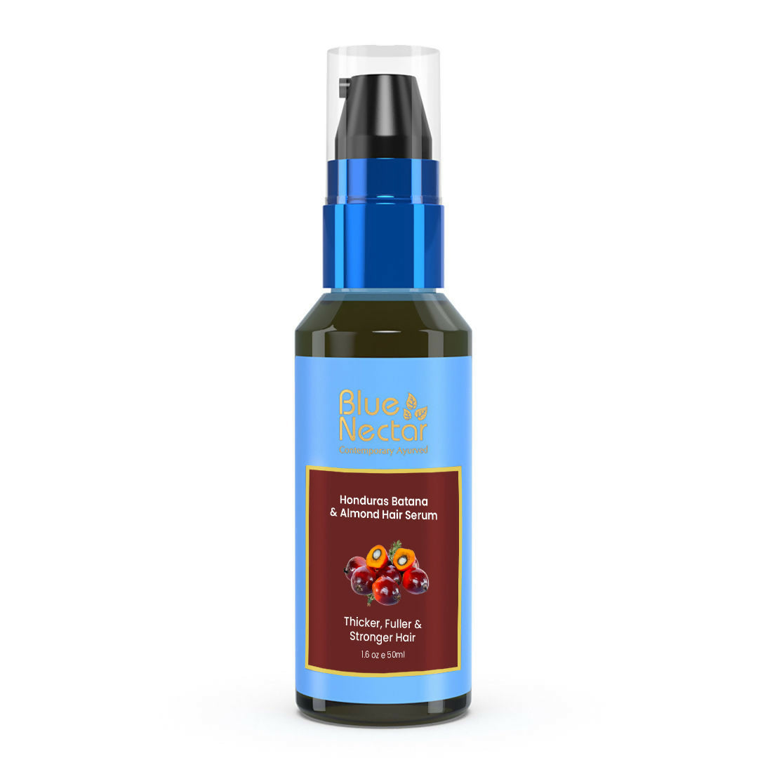 Blue Nectar Batana Hair Serum For Fuller & Thicker Hair | Grocsy