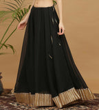 Joban Fashion Black Georgette Lehenga Set | Grocsy