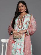 Ahalyaa Women's Traditional wear Kurta Set - Multi Color | Grocsy