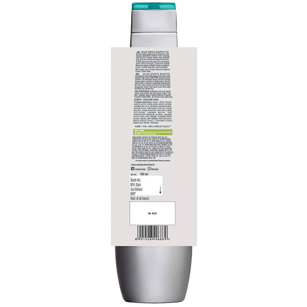 Matrix Biolage Advanced Scalppure Shampoo | Grocsy
