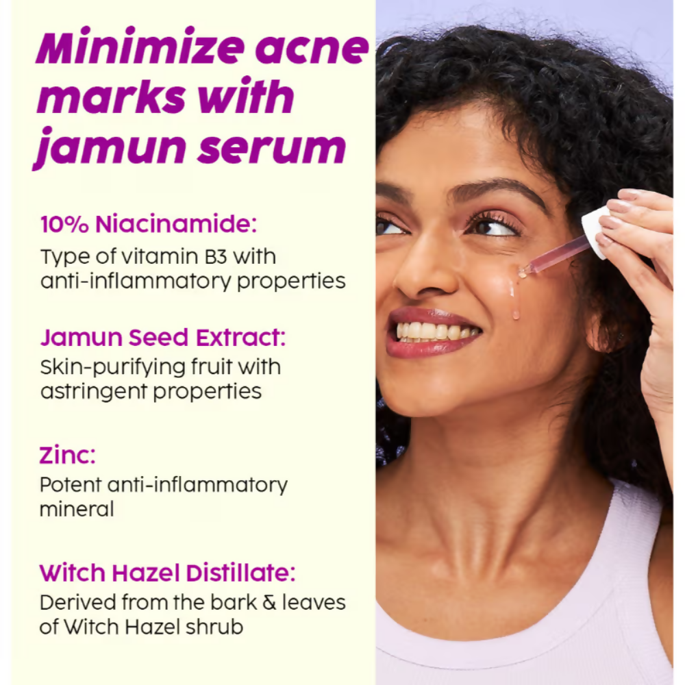 PLIX The Plant Fix 2% Acne Buster Moisturizer & 10% Niacinamide Serum | Grocsy