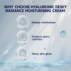 AHC Hyaluronic Dewy Radiance Face Moisturizer Cream - Korean skincare | Grocsy