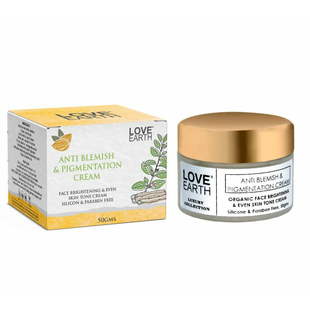 Love Earth Anti Blemish & Pigmentation Cream | Grocsy