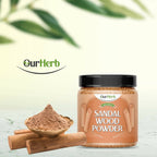 OurHerb Sandalwood Powder Face Pack | Grocsy