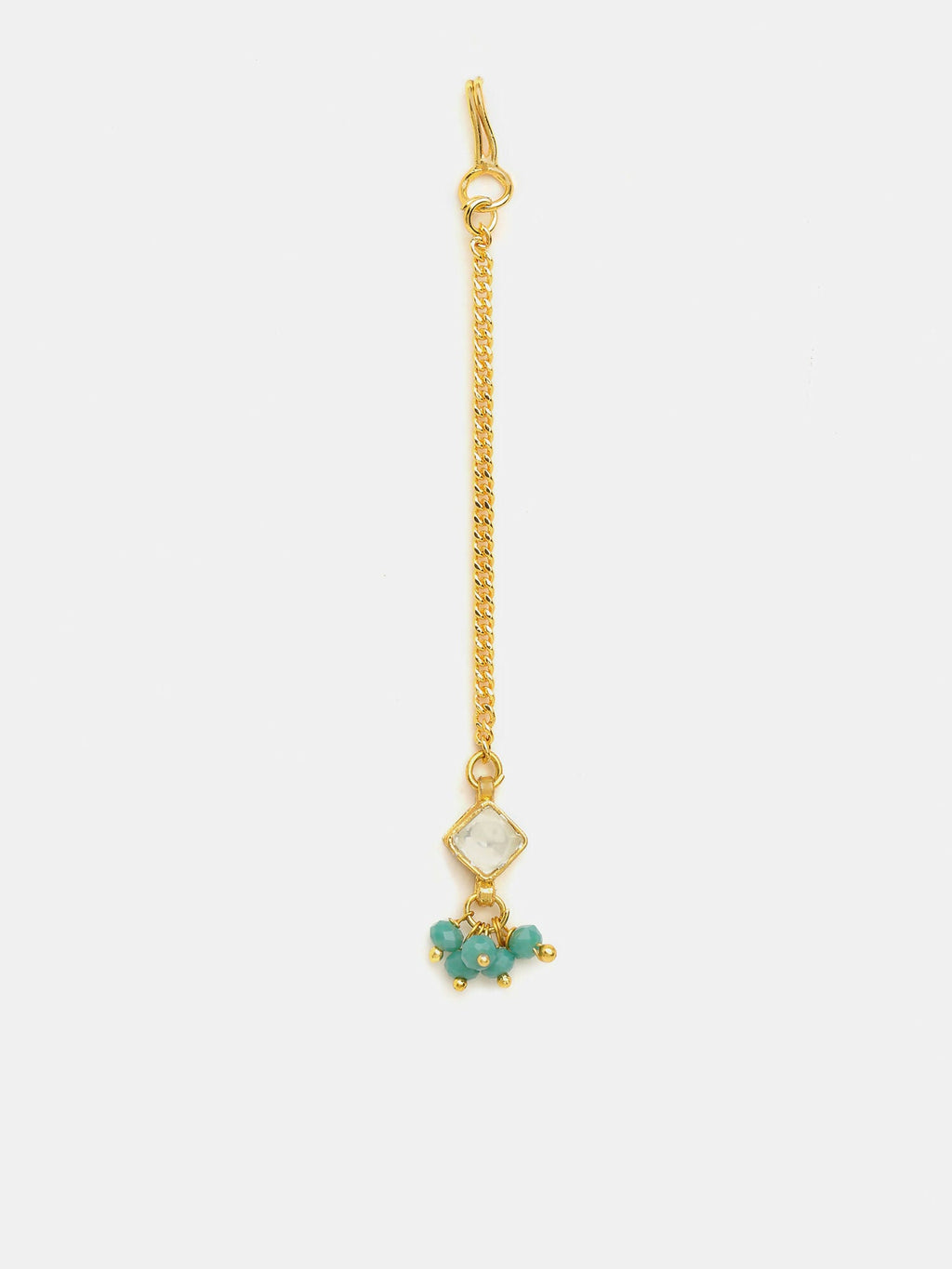 Ruby Raang Minimalist Maang Tikka | Grocsy