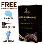 Samisha Black Hair Colour Powder – Original & Organic Natural Black | Grocsy
