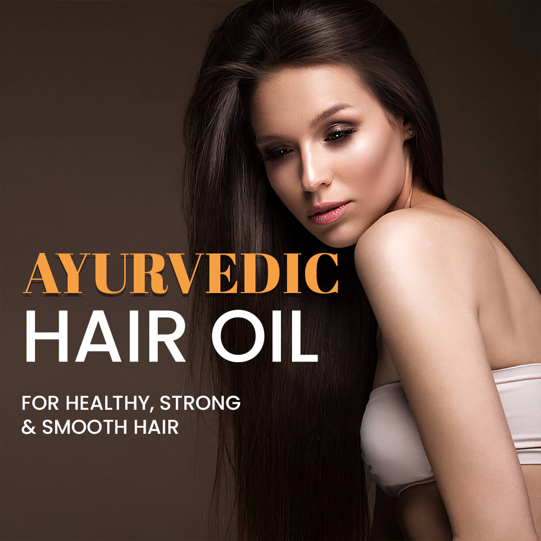 Jagat Pharma Hair Oil for Dense, Strong & Smooth Hair | Infused With 10 Powerful Ayurvedic Herbs | Grocsy