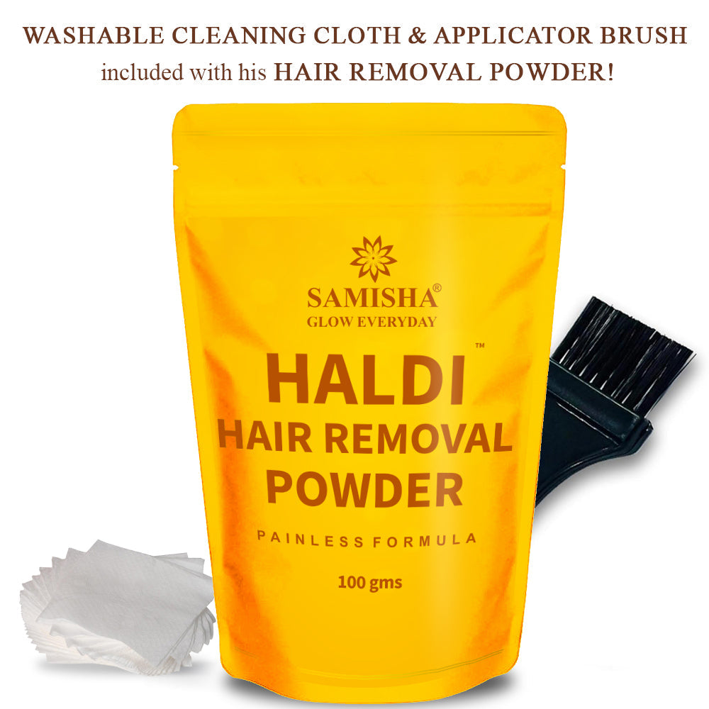 Samisha Haldi Hair Removal Powder | Grocsy