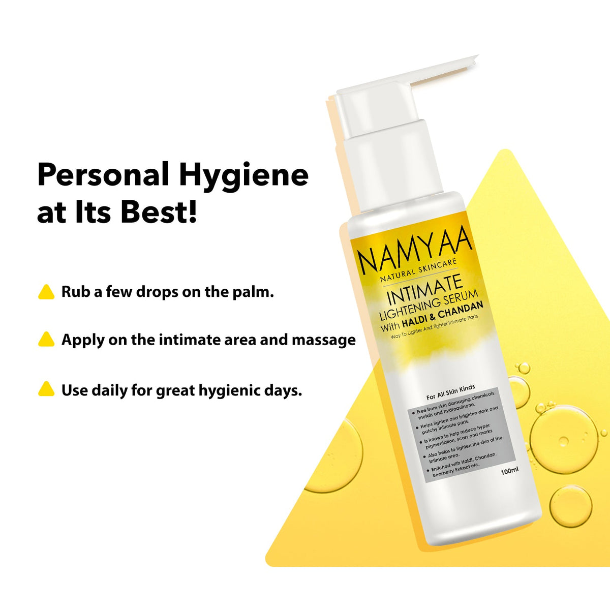 Namyaa Haldi Chandan Intimate Lightening Serum | Grocsy