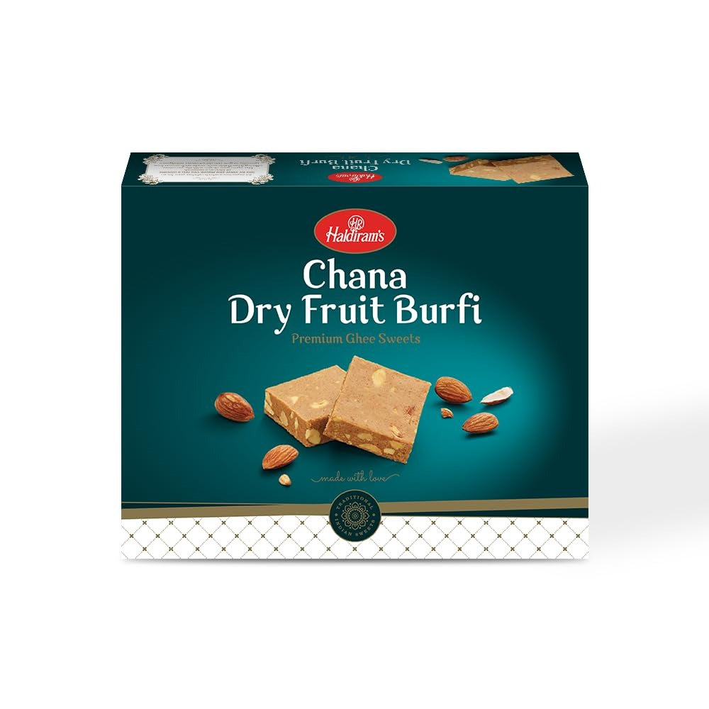 Haldiram's Chana Dry Fruit Burfi | Grocsy