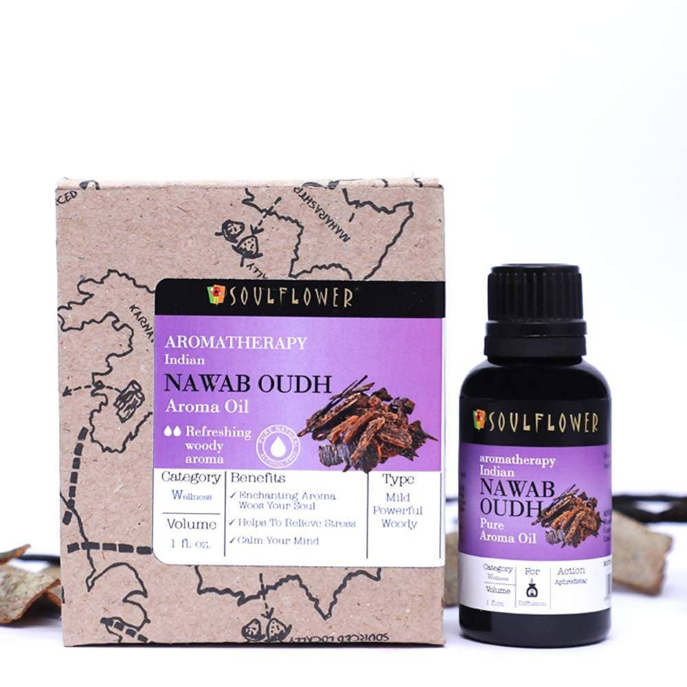 Soulflower Nawab Oudh Aroma Oil | Grocsy