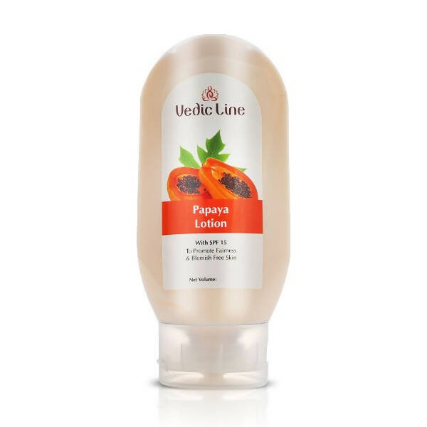 Vedic Line Papaya Lotion with SPF 15 | Grocsy