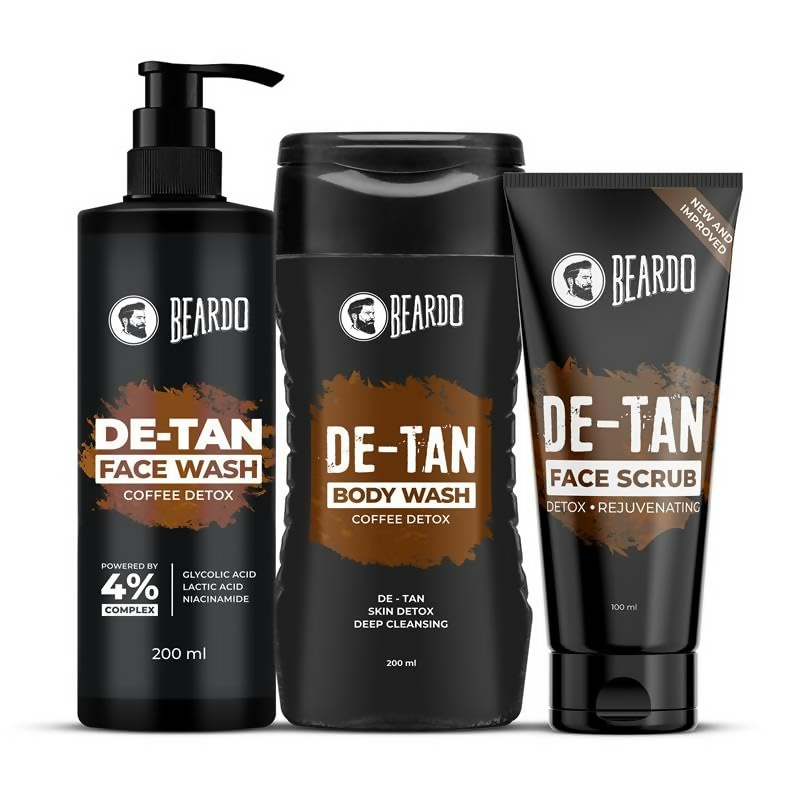 Beardo De-tan Har Roz Kit For Men | Grocsy