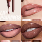 Huda Beauty Icy Nude Faux Filler Lip Gloss - She Flirty | Grocsy