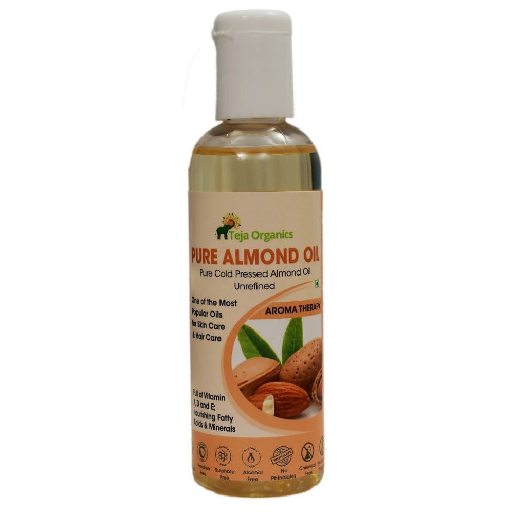 Teja Organics Pure Almond Oil | Grocsy
