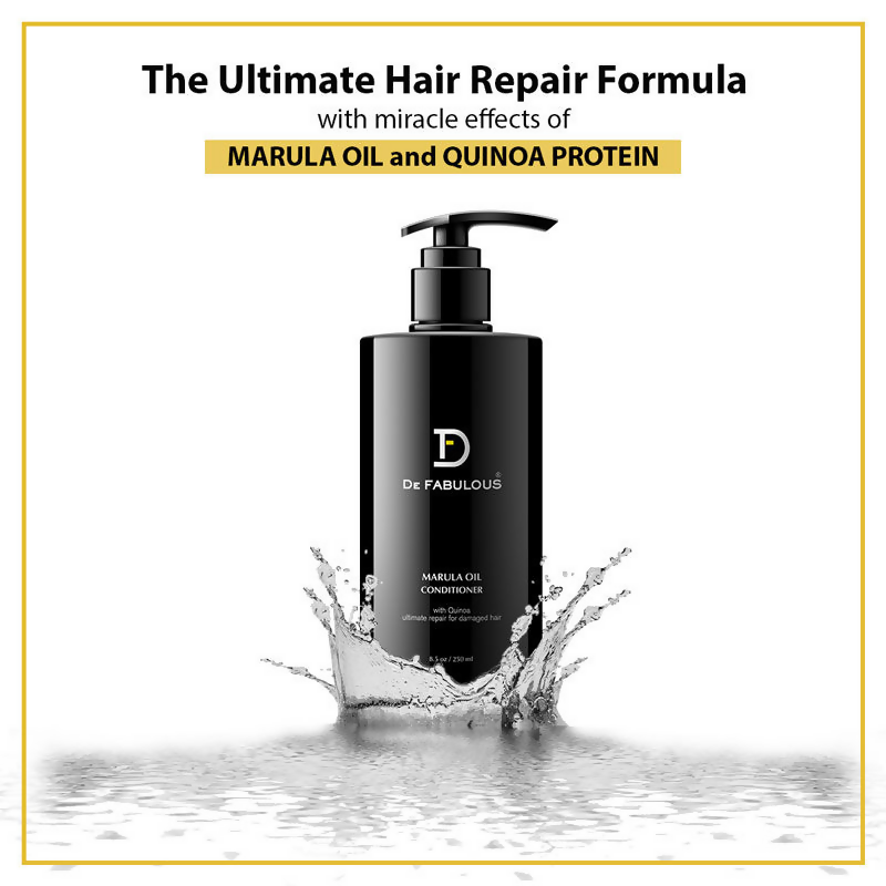 De Fabulous Marula Oil Sulphate Free Conditioner For All Hair Types | Grocsy