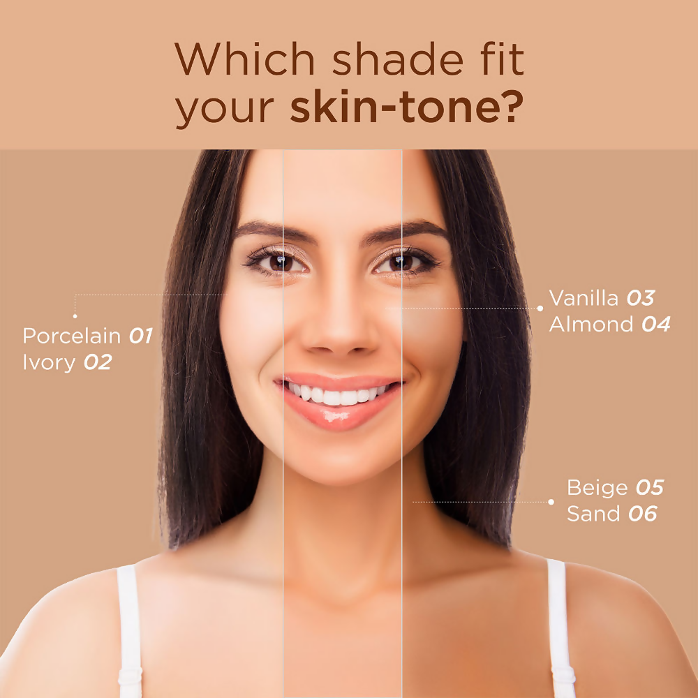Zayn & Myza Game Face On Liquid Foundation With SPF 25 - Vanilla | Grocsy
