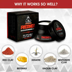 Urbangabru Rebel Hair Styling Clay Wax for Men | Grocsy