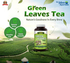 Dr. Jdee Ayurveda Green Leaves Tea, Perfectly Balanced & Refreshing | Grocsy
