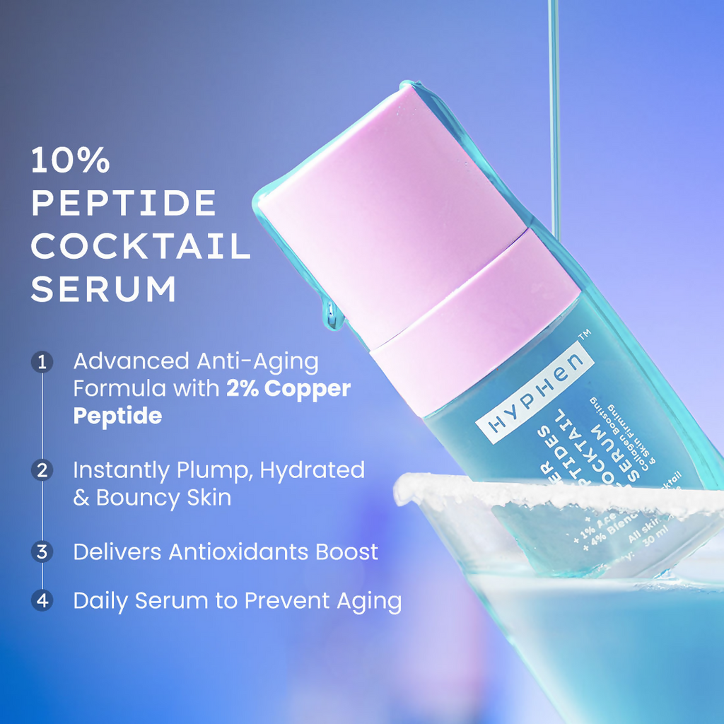 Hyphen 10% Power Peptide Cocktail Serum | Grocsy