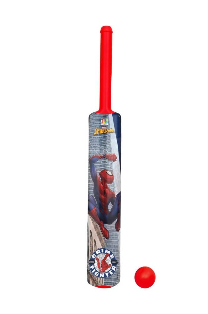 Manaki Enterprise Plastic Spiderman Cricket Kit (Multicolour) | Grocsy